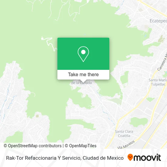 Rak-Tor Refaccionaria Y Servicio map