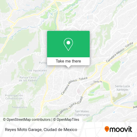 Reyes Moto Garage map