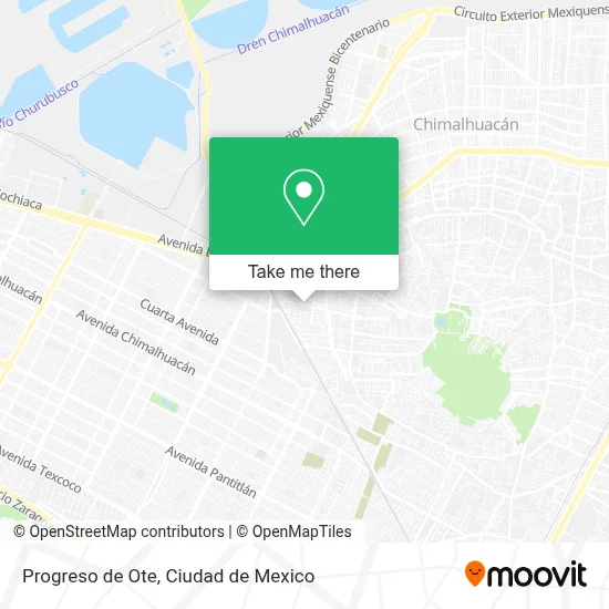 Progreso de Ote map