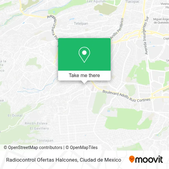 Radiocontrol Ofertas Halcones map