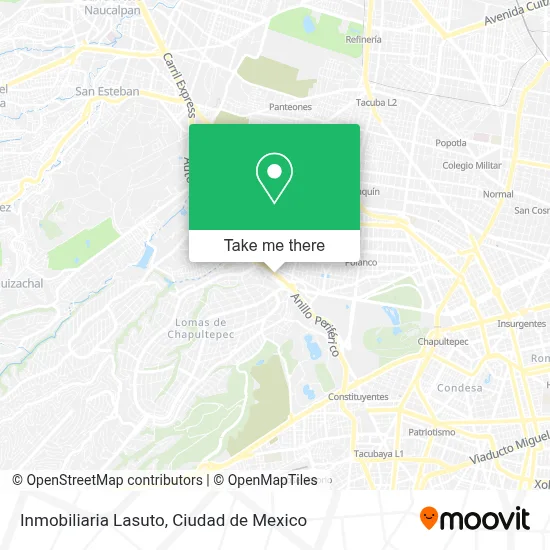 Inmobiliaria Lasuto map