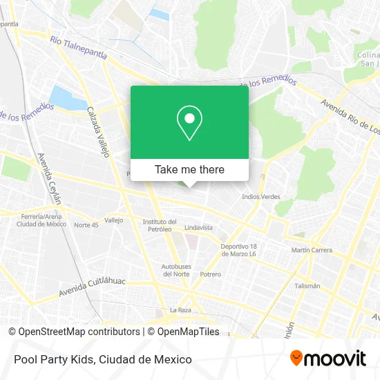 Pool Party Kids map