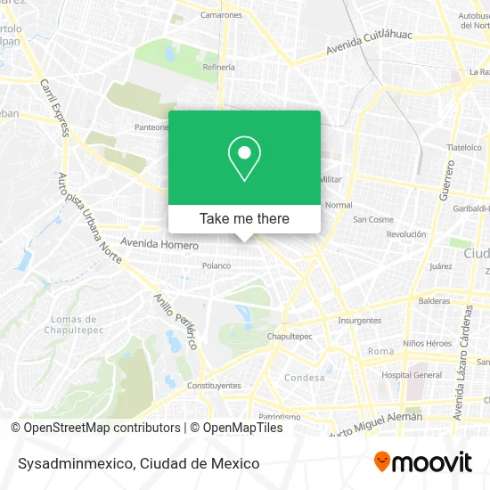 Sysadminmexico map