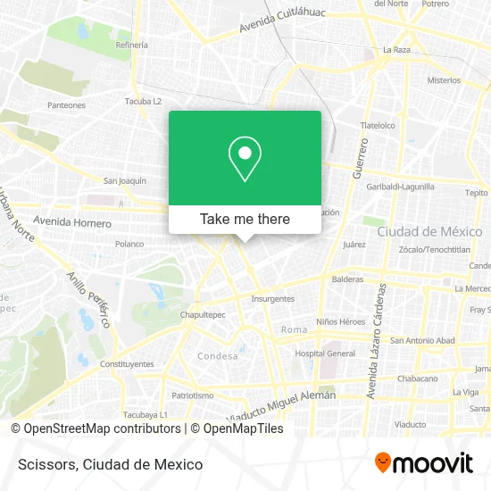 Scissors map