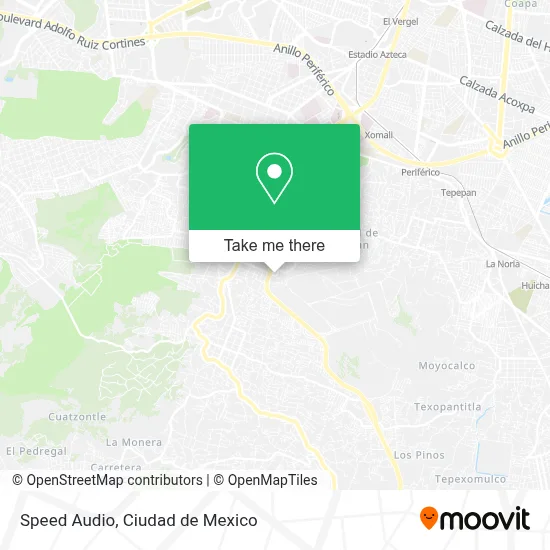Speed Audio map