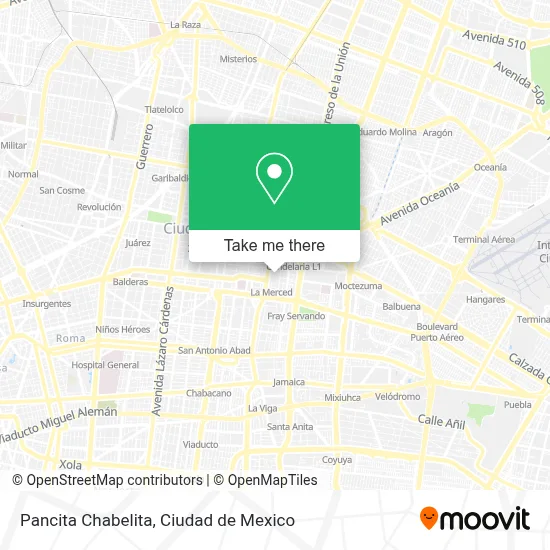 Pancita Chabelita map