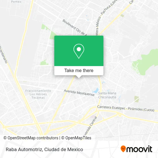 Raba Automotriz map