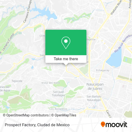 Prospect Factory map