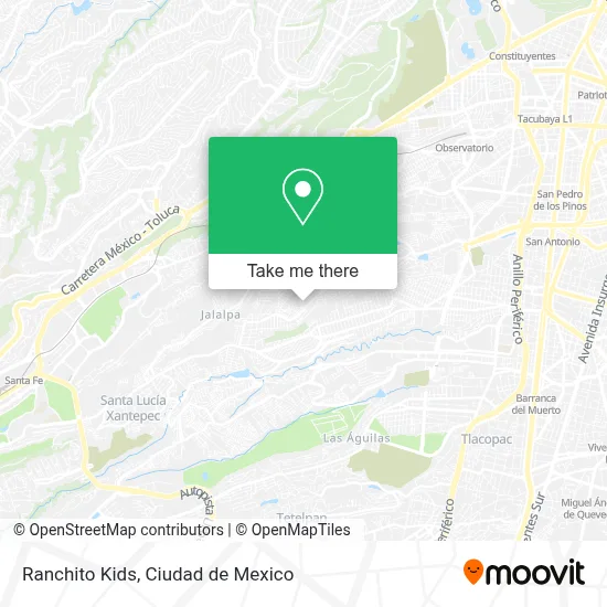 Ranchito Kids map