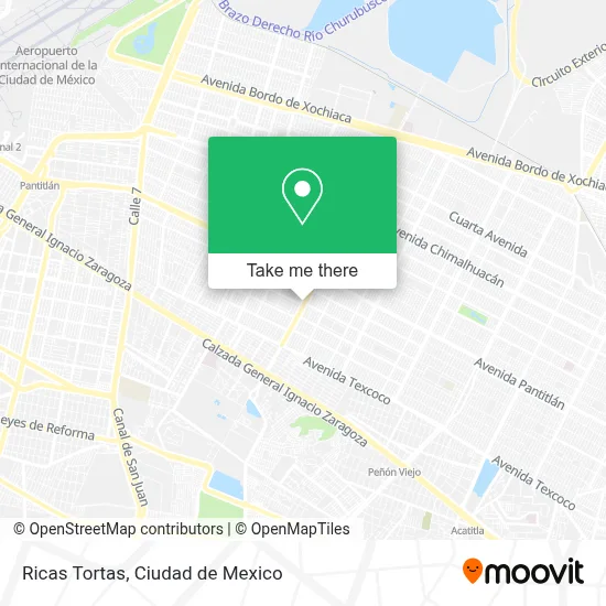 Ricas Tortas map