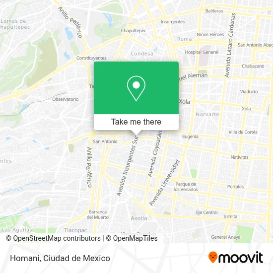 Homani map