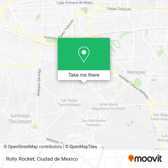 Rolly Rocket map