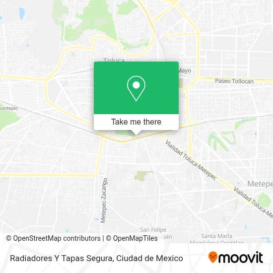 Radiadores Y Tapas Segura map