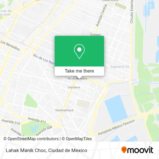 Lahak Manik Choc map