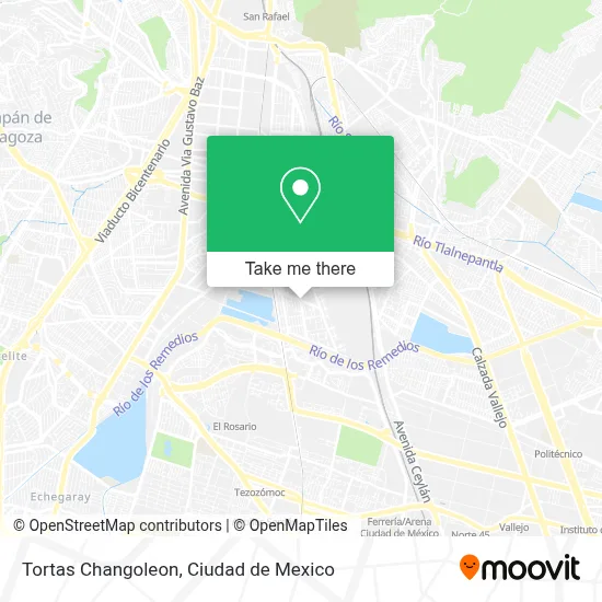 Tortas Changoleon map
