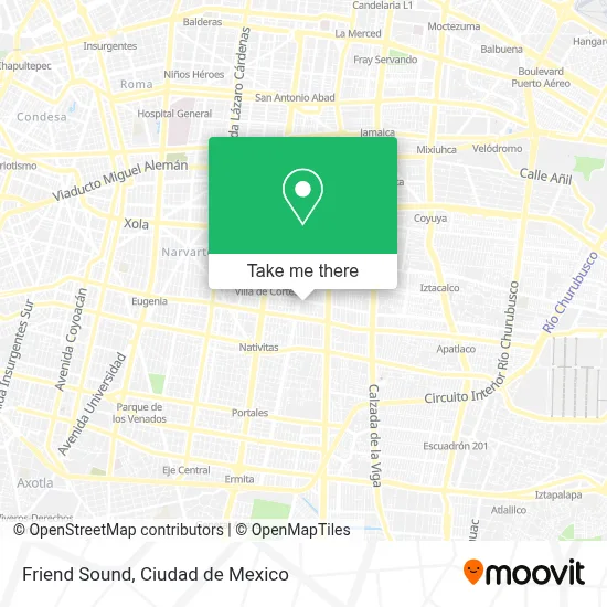 Friend Sound map