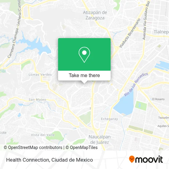 Health Connection map