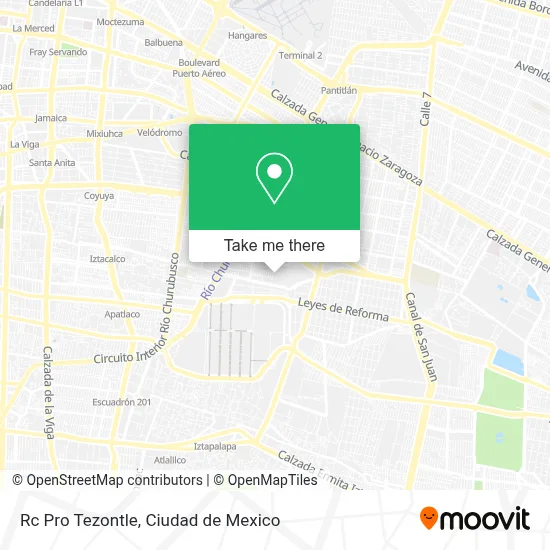 Rc Pro Tezontle map