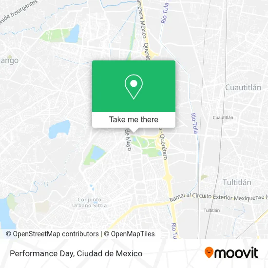 Performance Day map