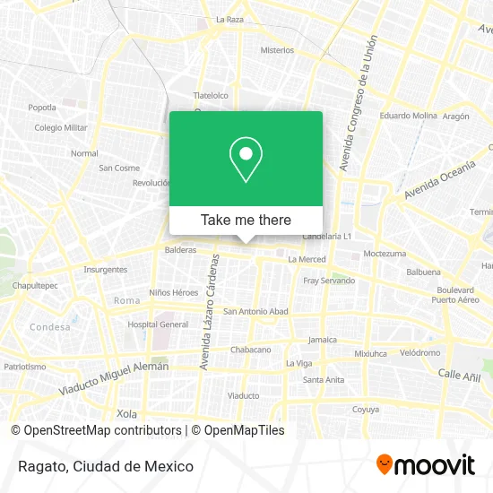 Ragato map