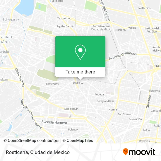 Rosticería map