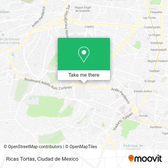 Ricas Tortas map