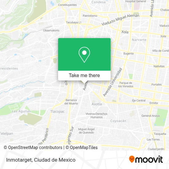 Inmotarget map