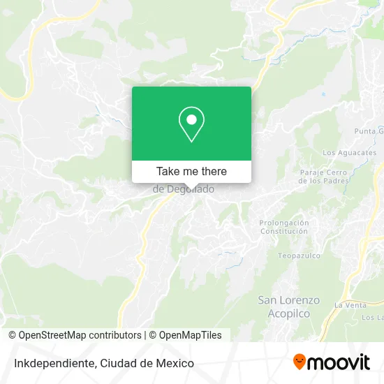 Inkdependiente map
