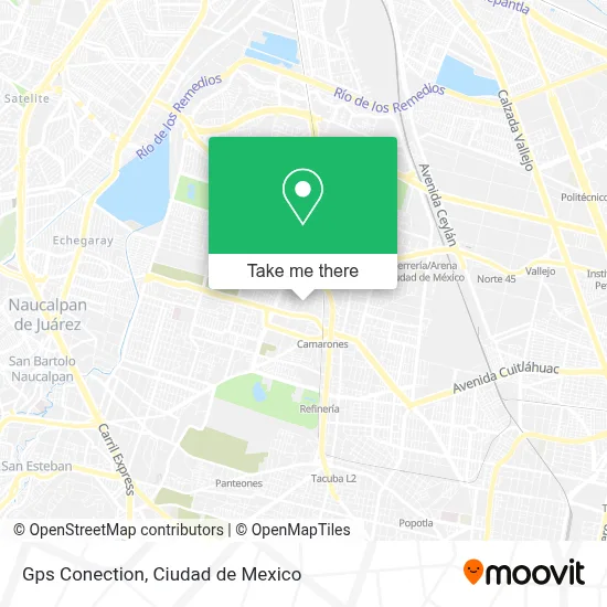 Gps Conection map