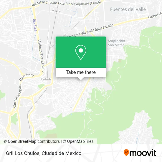 Gril Los Chulos map