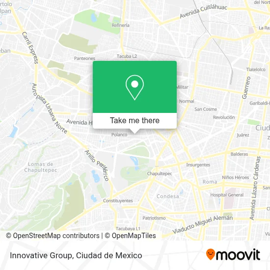 Innovative Group map