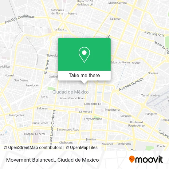 Movement Balanced. map