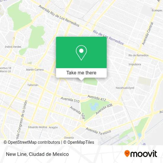 New Line map