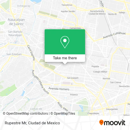 Rupestre Mr map