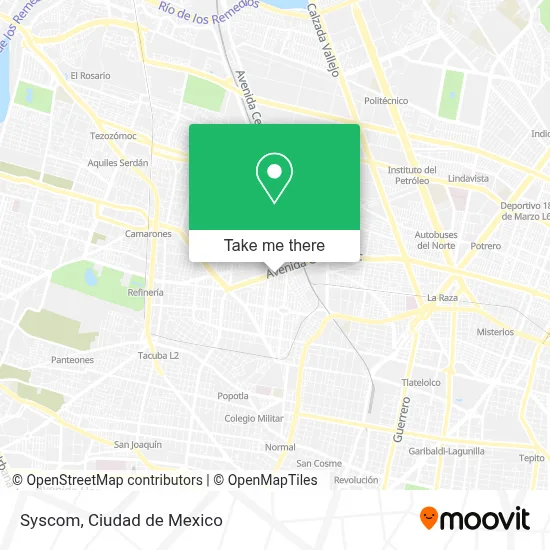 Syscom map