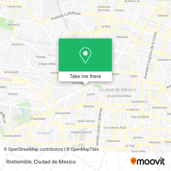Rretiemble map