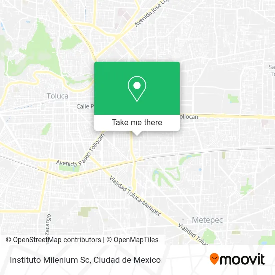 Instituto Milenium Sc map