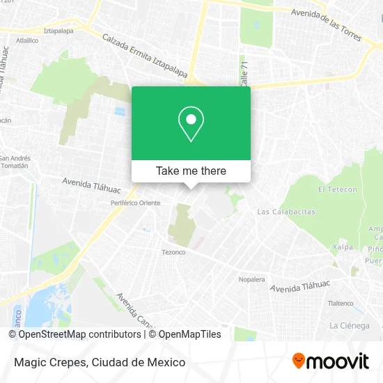 Magic Crepes map