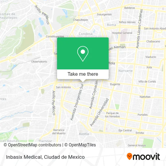Inbasix Medical map