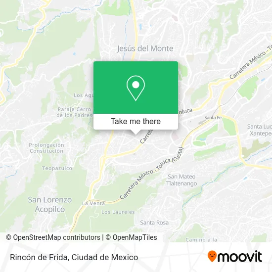 Rincón de Frida map