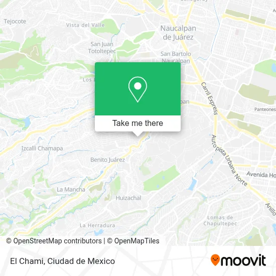 El Chami map