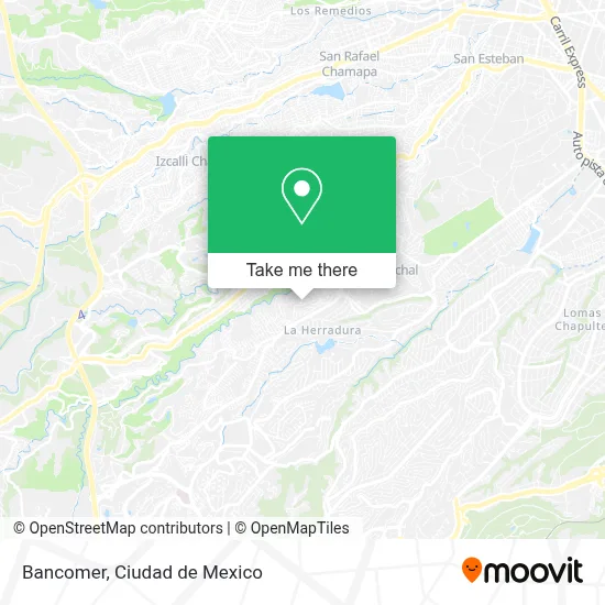 Bancomer map