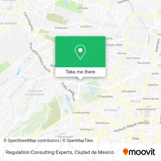Regulation Consulting Experts map