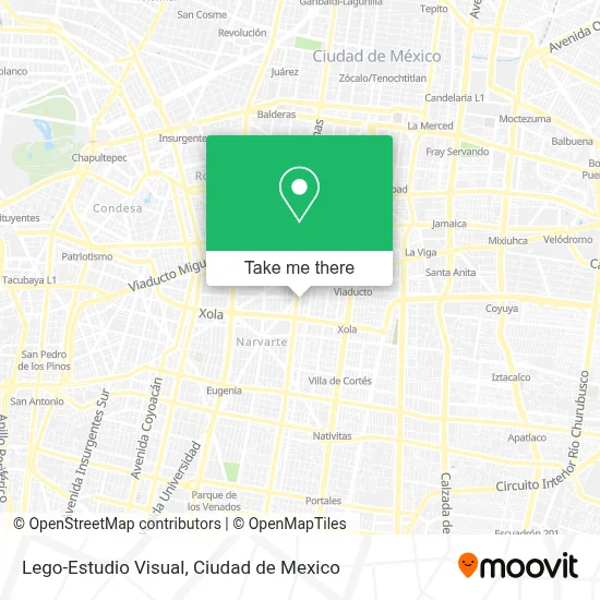 Lego-Estudio Visual map