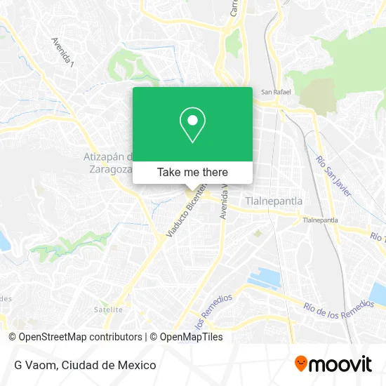 G Vaom map