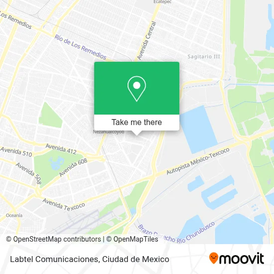 Labtel Comunicaciones map