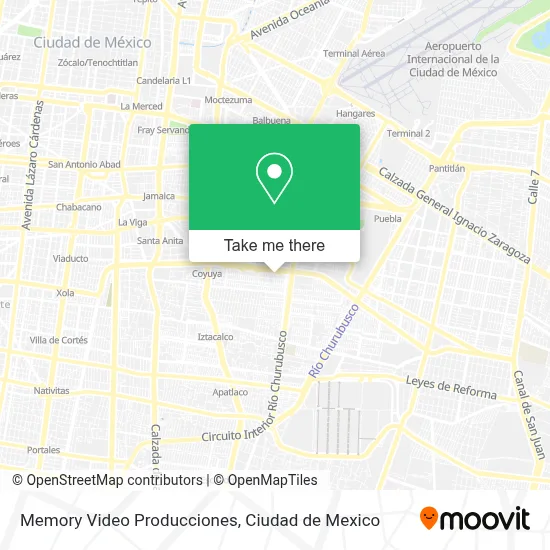 Memory Video Producciones map