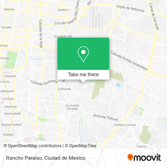 Rancho Paraiso map