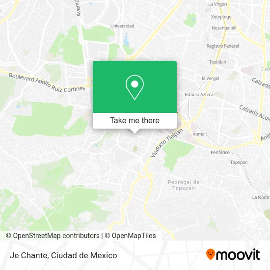Je Chante map