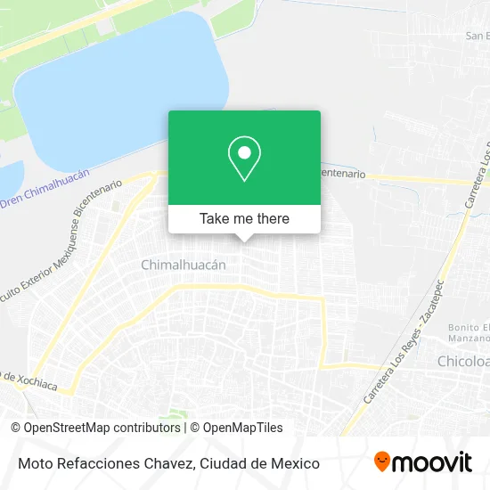 Moto Refacciones Chavez map